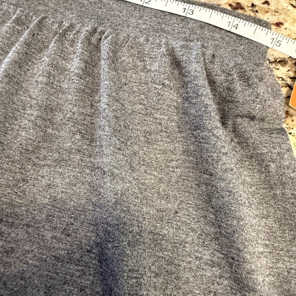 Gilligan & O’Malley gray Bermuda sleep shorts pull on soft SZ SM - Picture 7 of 11